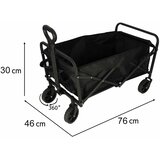  Zložljivi transportni voziček – 100 L | Shoptok.si