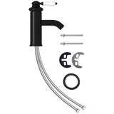  Kupaonska slavina za umivaonik crna 130 x 180 mm | shoptok.hr