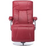 TV fotelja od umjetne kože crvena boja vina | shoptok.hr