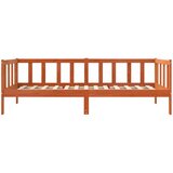  Konstrukcija postelje z vzglavjem Voskast rjav 80 x 200 cm, (5000141877) | Shoptok.si