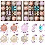  Set božićnih kuglica 88 kom. | shoptok.hr