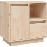  Noćni ormarić 50 x 34 x 50 cm od masivne borovine | Eponuda.com