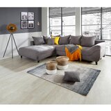 Mömax sedežna garnitura mendoza, siva, ležišče, predal | Shoptok.si