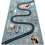 RugsX Preproge Preproga FUN Route za otroke, ulica, živali 200x290 cm Modra | Shoptok.si