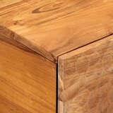  Stolić za kavu 80 x 50 x 40 cm od masivnog drva bagrema Smeđa | shoptok.hr
