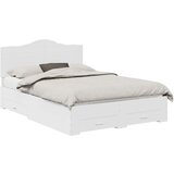 vidaXL konstrukcija postelje bela 140 x 200 cm konstruiran les, (5000102609) | Shoptok.si