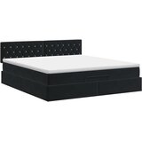  Podesivi krevet s madracem Crna 140 x 200 cm Baršun | shoptok.hr
