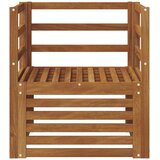  Set vanjskih sofa Prirodna 67 x 63 x 73 cm Čvrsto drvo akacije | shoptok.hr