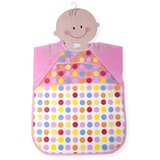 Interbaby Podbradak s rukavima Točkice roza | shoptok.hr