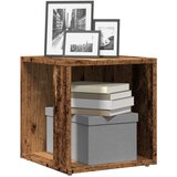  Bočni stolić boja starog drva 33 x 33 x 34 cm konstruirano drvo | shoptok.hr