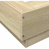  Okvir kreveta za pod Hrast sonoma 80 x 210 cm Konstruirano drvo | shoptok.hr