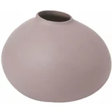 Blomus Svetlo rožnata porcelanasta vaza (višina 13 cm) Nona –