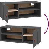  Zidni ormarići 2 kom sivi 80 x 30 x 30 cm od masivne borovine | shoptok.hr