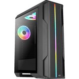 Aero Cool Ohišje Splinter Duo Atx, kaljeno steklo, črna, (21408132) | Shoptok.si