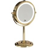 Premier Housewares Kozmetično ogledalo z lučjo/povečevalno (2x povečava) ø 15 cm Cassini – | Shoptok.si