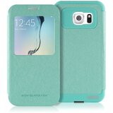 Preklopni ovitek / etui / zaščita Mercury WOW Bumper View Case za Samsung Galaxy S7 - turkizni Cene