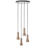 Brilliant Luster na sajli CADIZ 4xGU10/10W/230V Ø 35 cm bronzan | Eponuda.com