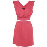 Trendyol Two-Piece Set - Pink - Relaxed fit Cene