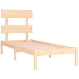 Okvir za krevet od masivnog drva 90 x 190 cm jednokrevetni | shoptok.hr