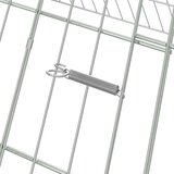  Kavez za piliće Srebrno 650 x 100 x 85 cm Cinkani čelik | shoptok.hr