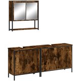  3-dijelni set kupaonskog namještaja boja hrasta drveni | shoptok.hr