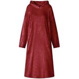  Deka majica s kapuljačom Bordeaux Crvena s Flanel | shoptok.hr