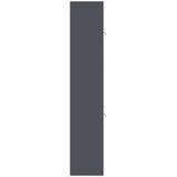  Ormarić za pohranu 2 kom. Antracit 80 x 40 x 210 cm Čelik | shoptok.hr