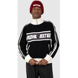 Prohibited Letterman Knit Pulover black u