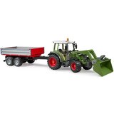 Bruder Traktor Fendt Vario 211 sa Prikolicom i Utovarivačem 021825 | ePonuda.com
