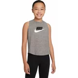 Nike NSW TANK JERSEY Majica bez rukava za djevojčice, siva, veličina