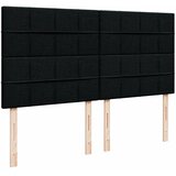  Krevet s oprugama i madracem crni 200x200 cm od tkanine | shoptok.hr