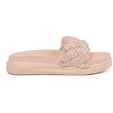 SEASTAR Pink flip-flops with crystals Cene
