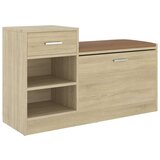 vidaXL Klupa za cipele boja hrasta sonome 94,5 x 31 x 57 cm od iverice | shoptok.hr