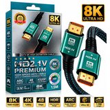  HDMI 2.1 Premium 8K Ultra HD kabl - 48 Gbps - 1,5 m Cene