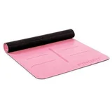 PINOFIT® Podloga za vježbanje joge s navigacijskim markerima, roza, 180 x 66 x 0,4 cm