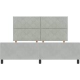  Krevet s opruga kutije Svjetlosiva 180 x 200 cm Baršun | shoptok.hr