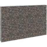 vidaXL Gabionski zid s poklopcima od pocinčanog čelika 300x30x200 cm | shoptok.hr