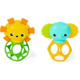 Bright Starts Soother Pals™ Easy-Grasp igrača z grizljajočim delom 3 m+ 2 kos | Shoptok.si