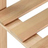  Stalak za pohranu s 5 razina 170x28,5x170 cm masivna borovina | shoptok.hr