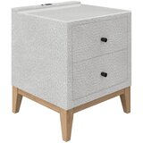 Premium Living Nočna Omarica Smile, Srebrna | Shoptok.si