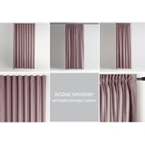 Restilo zasłona VELVET kolor brązowy szarfa upinająca styl klasyczny taśma materiał velvet 140x245 | shoptok.hr
