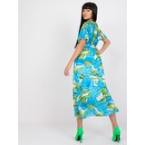 Italy Moda Dress-DHJ-SK-15967.54P-Blue | Shoptok.si