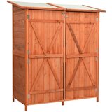 Furnova Vrtna lopa za orodje 136x75x160 cm trden les jelke, (21912827) | Shoptok.si