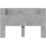  Uzglavlje Betonski sivi 160 x 16,5 x 103,5 cm Konstruirano drvo | shoptok.hr