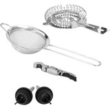  Barmenski set s shakerom 750 ml i bambusovim stalkom, 11 dijelova | shoptok.hr