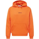 Adidas Sweater majica narančasta / crna