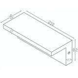 Top Light - LED spoljašnja zidna svetiljka sa senzorom LED/10W/230V 4000K IP54 | Eponuda.com