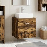  Umivaonik s policom Dimljeni hrast 49,5 x 41 x 62,5 cm | shoptok.hr