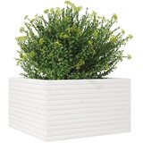  Vrtna sadilica bijela 80x80x45,5 cm od masivne borovine | Eponuda.ba