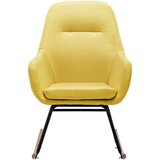  Gugalni stol gorčično rumeno blago, (20702405) | Shoptok.si